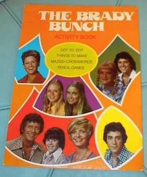 The Brady Bunch Coloring Book from Whitman - 70s 