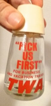 TWA "Pick Us First" Trans World Airlines 70s- In Flight Airline Advertising Travel Collectible