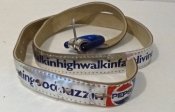 Late 70s Early 80s Vintage Pepsi Advertising Belt 